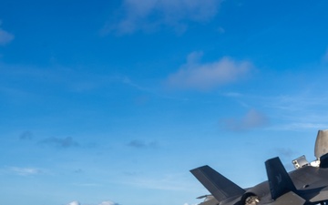 USS America (LHA 6) Conducts F-35B Flight Operations