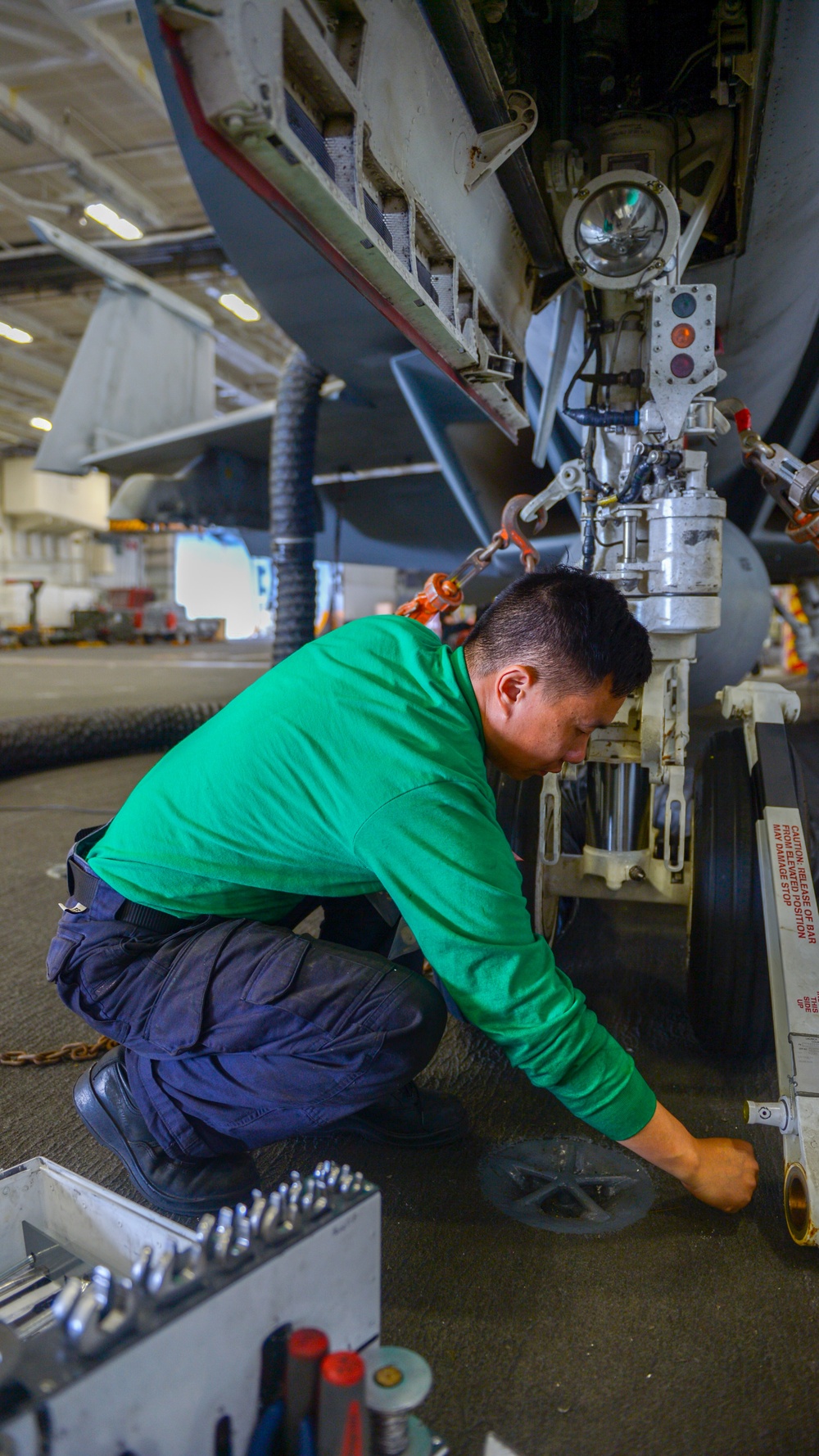 USS Theodore Roosevelt Aircraft Maintenance