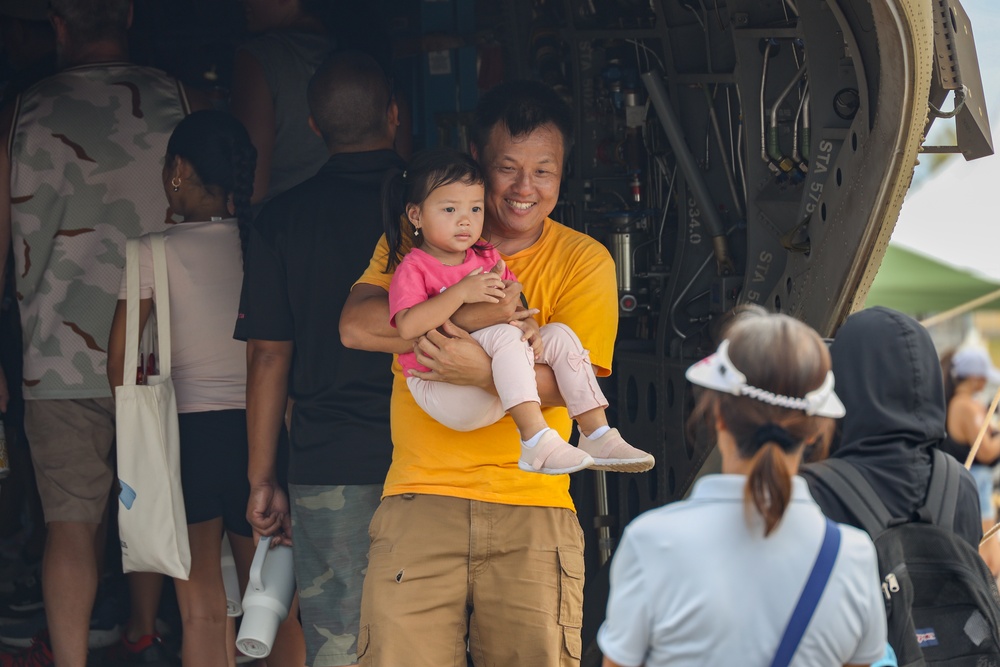 2025 Kaneohe Bay Air Show at MCBH Day 2
