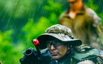 Brutal Company 4-9IN Conducts Blank-Fire React-to-Contact and Squad Attack Training