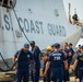 U.S. Coast Guard Cutter Bertholf returns to Alameda from 70-day deployment on the southwest border maritime boundary line near San Diego, California