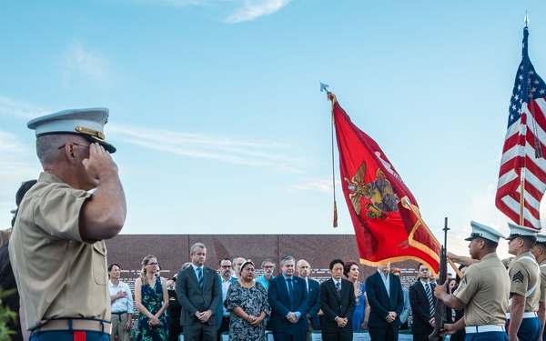 MRF-D joins U.S. Ambassador, Solomon Islands Government to honor Allied sacrifice for 83rd Battle of Guadalcanal Anniversary