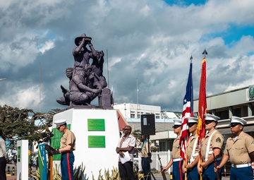 MRF-D 25.3: Commemoration of Solomon Island Scout Coastwatchers
