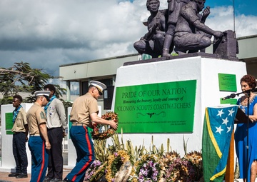 MRF-D 25.3: Commemoration of Solomon Island Scout Coastwatchers