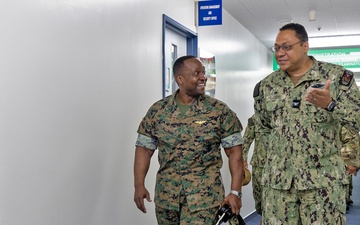 USFJ Deputy Commander Visits USNMRTC Yokosuka