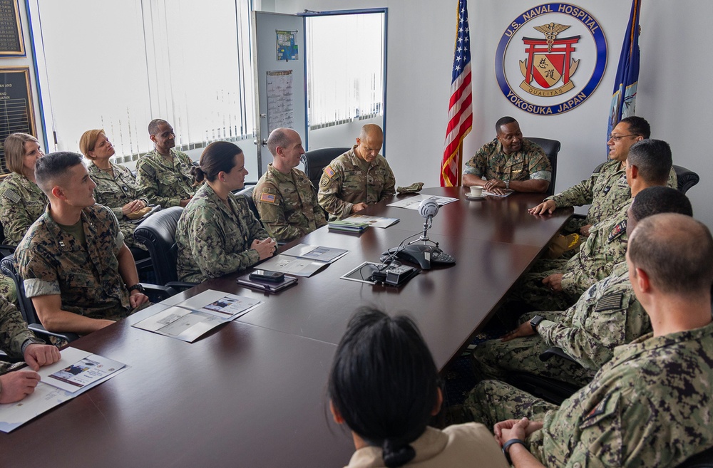 USFJ Deputy Commander Visits USNMRTC Yokosuka