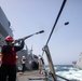 USS Wayne E. Meyer conducts operations in the U.S. Central Command area of responsibility as part of the Nimitz Carrier Strike Group