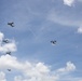 MV-22B Ospreys with VMM-265 fly in formation over Okinawa