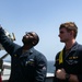 USS Wayne E. Meyer conducts operations in the U.S. Central Command area of responsibility as part of the Nimitz Carrier Strike Group