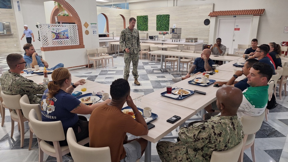 22 NCR Hail and Bail – Welcoming New Shipmates, Honoring Departures