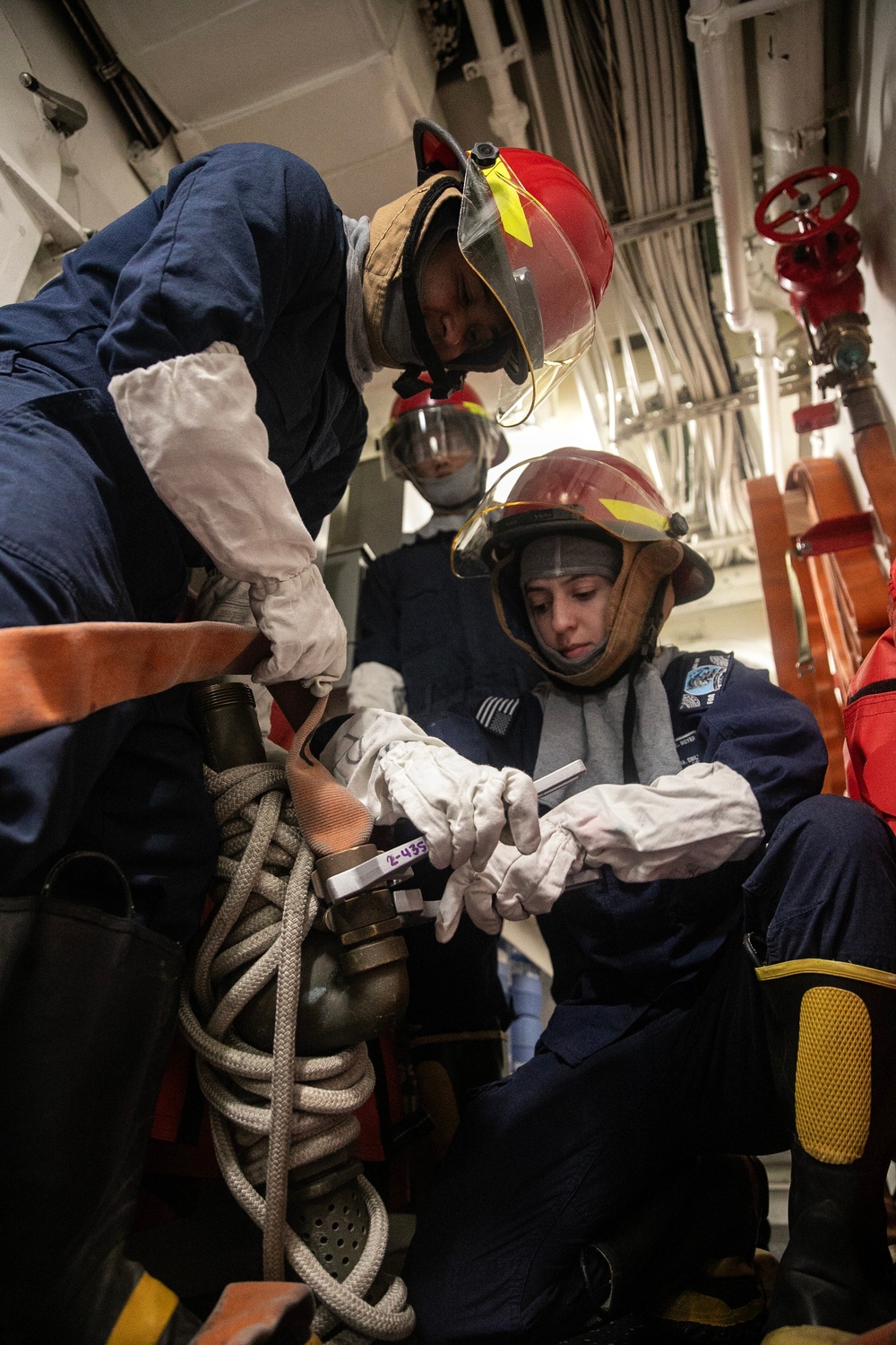 USS Wayne E. Meyer conducts operations in the U.S. Central Command area of responsibility as part of the Nimitz Carrier Strike Group