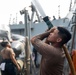 USS Wayne E. Meyer conducts operations in the U.S. Central Command area of responsibility as part of the Nimitz Carrier Strike Group