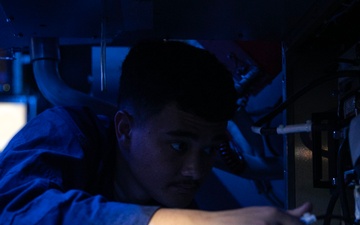 USS Wayne E. Meyer conducts operations in the U.S. Central Command area of responsibility as part of the Nimitz Carrier Strike Group