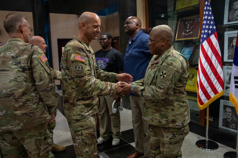 1st Sgt Chole Allen Frocking Ceremony