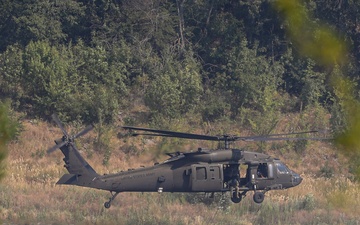 1st Armored Division Combat Aviation Brigade Conducts Aerial Fire Suppression Operations in Bulgaria
