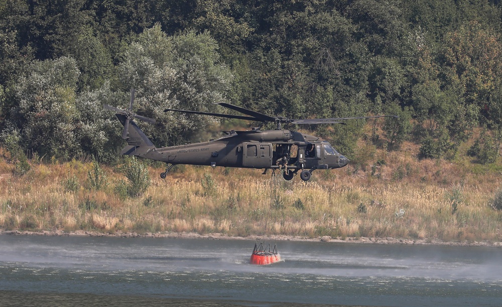 1st Armored Division Combat Aviation Brigade Conducts Aerial Fire Suppression Operations in Bulgaria