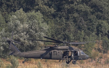 1st Armored Division Combat Aviation Brigade Conducts Aerial Fire Suppression Operations in Bulgaria