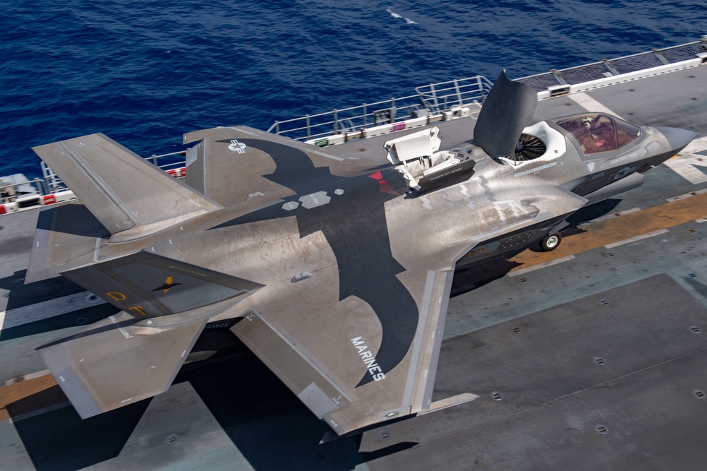 USS America (LHA 6) Conducts Flight Operations