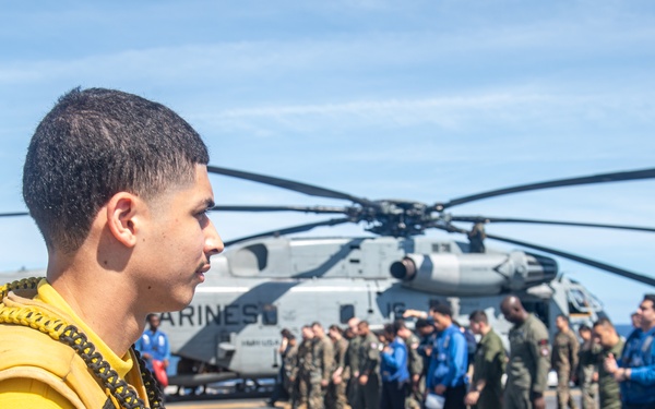 USS America (LHA 6) Conducts Flight Operations