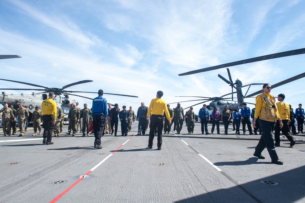 USS America (LHA 6) Conducts Flight Operations