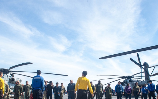 USS America (LHA 6) Conducts Flight Operations