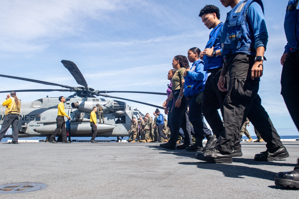 USS America (LHA 6) Conducts Flight Operations