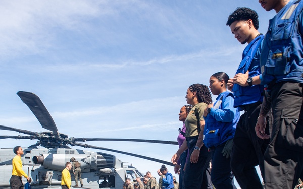 USS America (LHA 6) Conducts Flight Operations