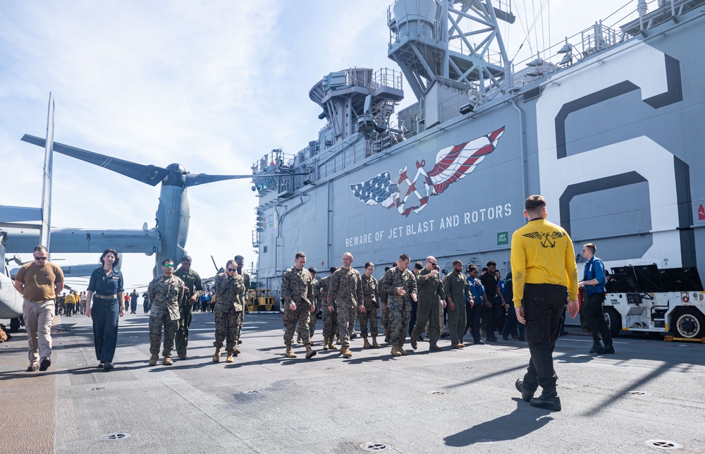 USS America (LHA 6) Conducts Flight Operations
