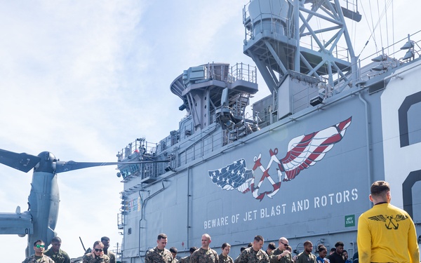 USS America (LHA 6) Conducts Flight Operations