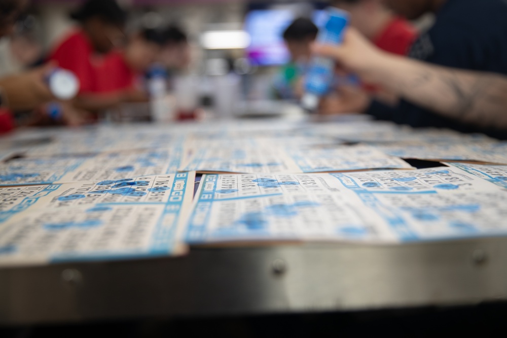 George Washington Morale, Welfare, and Recreation Hosts Bingo Night