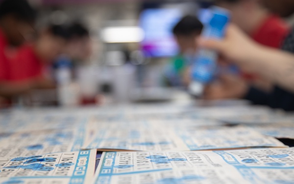 George Washington Morale, Welfare, and Recreation Hosts Bingo Night