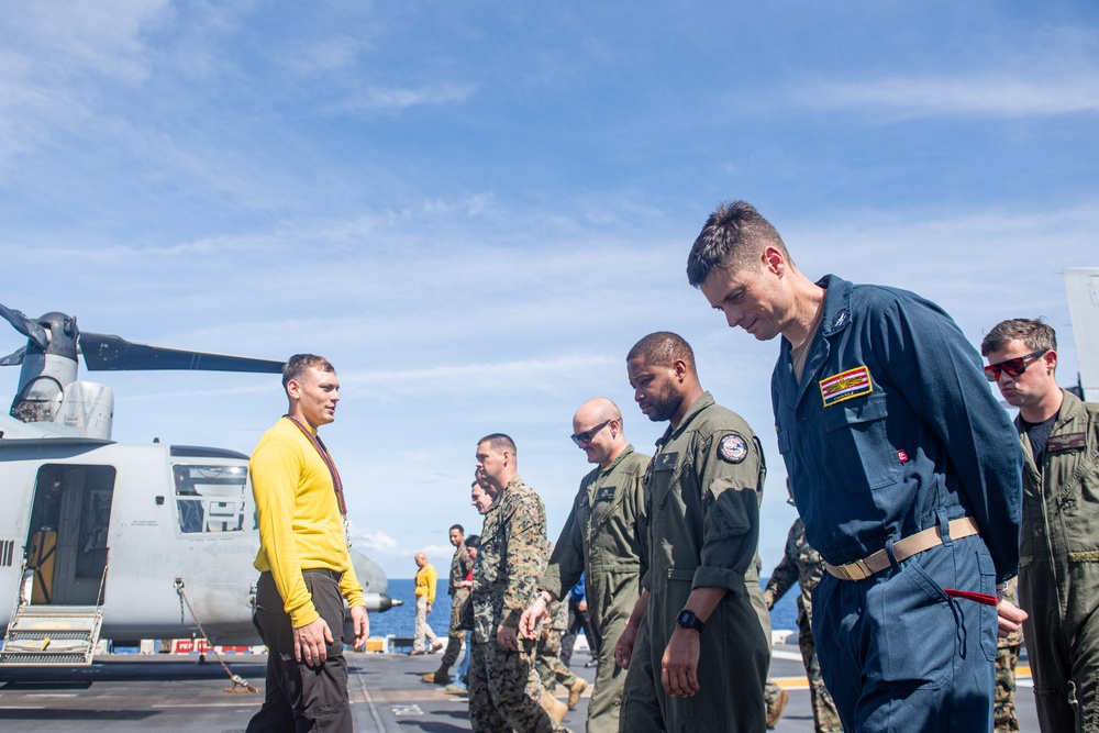 USS America (LHA 6) Conducts Flight Operations