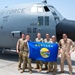 75th Expeditionary Airlift Squadron C-130 Takes Off for Mission Across Horn of Africa