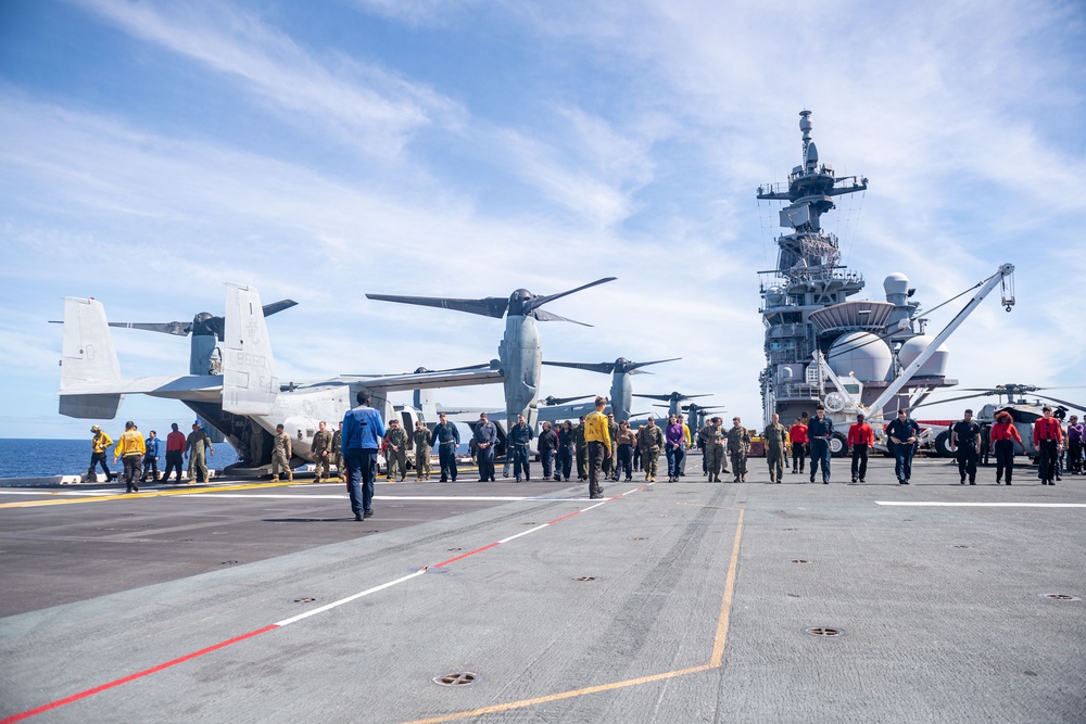 USS America (LHA 6) Conducts Flight Operations