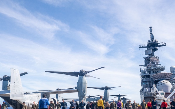USS America (LHA 6) Conducts Flight Operations