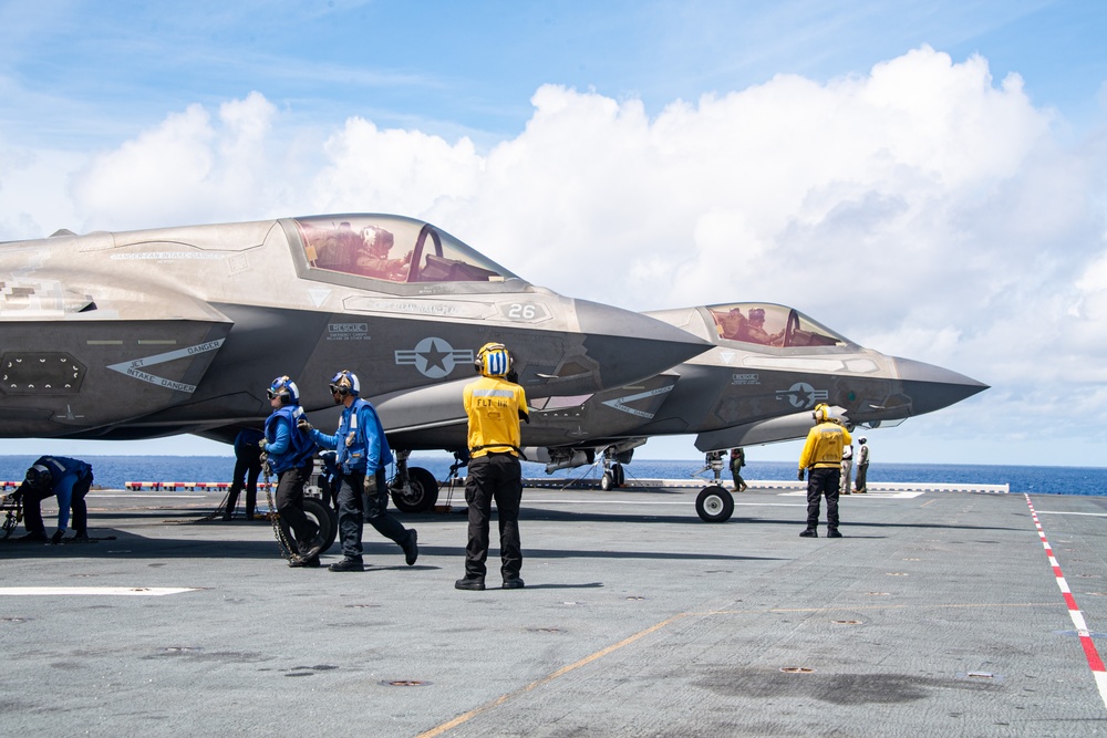 USS America (LHA 6) Conducts Flight Operations
