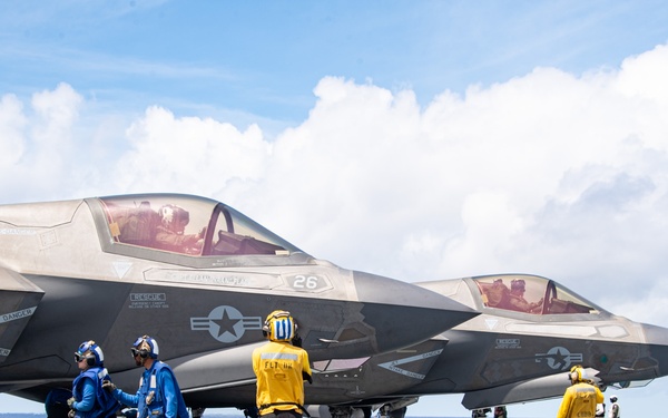USS America (LHA 6) Conducts Flight Operations