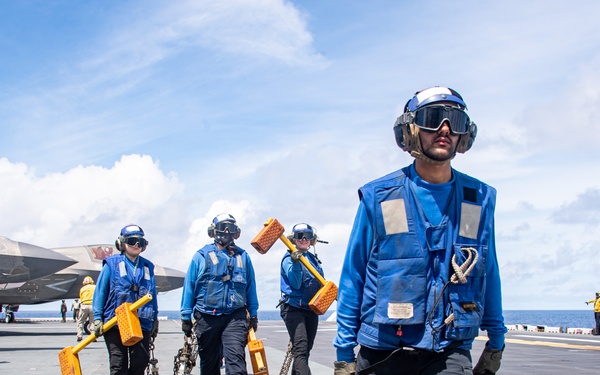 USS America (LHA 6) Conducts Flight Operations