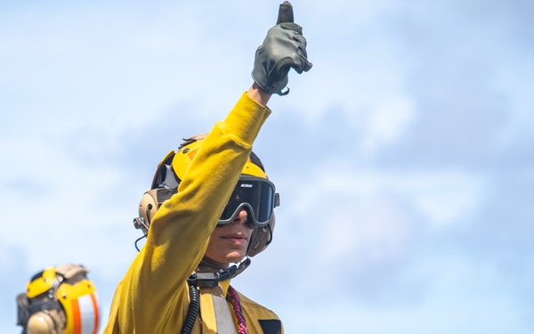 USS America (LHA 6) Conducts Flight Operations