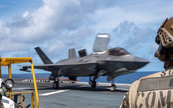 USS America (LHA 6) Conducts Flight Operations