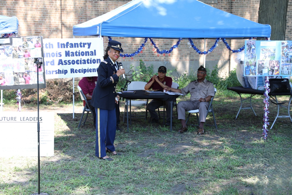 Retired Lieutenant Colonel Jones Shares Encouraging Message to Future Leaders