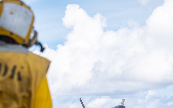 USS America (LHA 6) Conducts Flight Operations