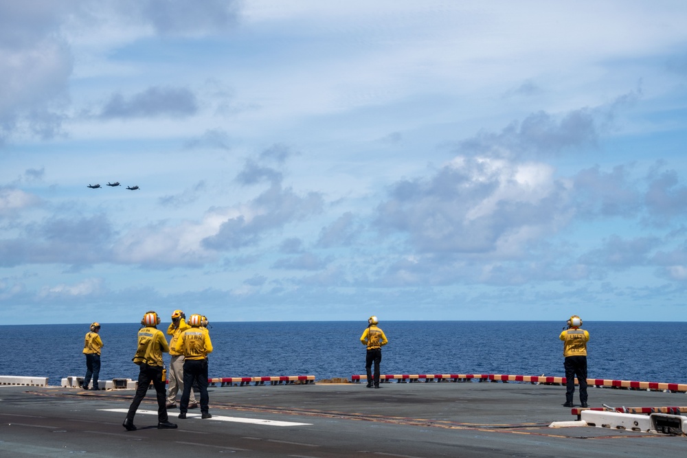 USS America (LHA 6) Conducts Flight Operations
