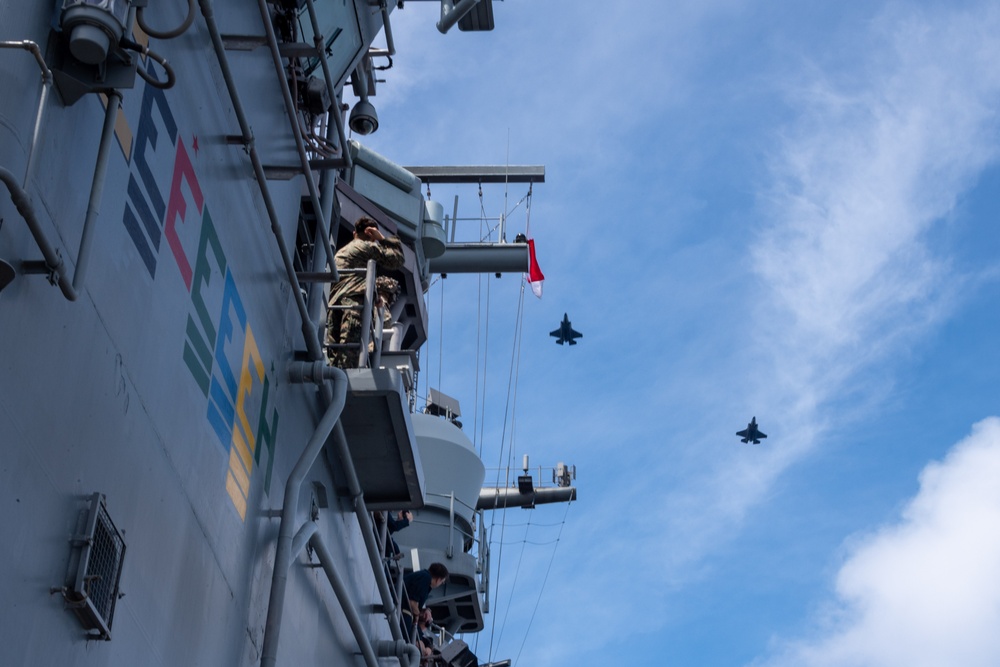 USS America (LHA 6) Conducts Flight Operations