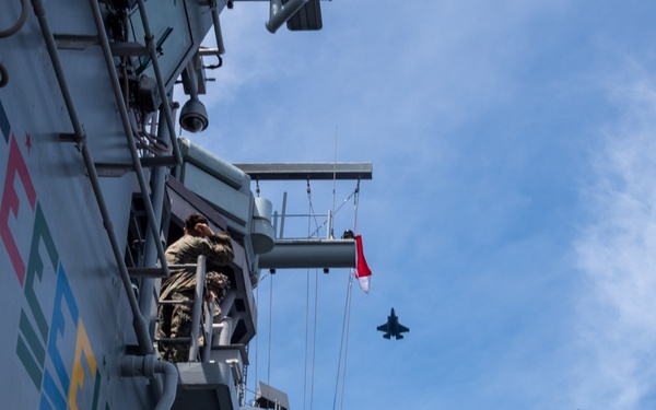 USS America (LHA 6) Conducts Flight Operations