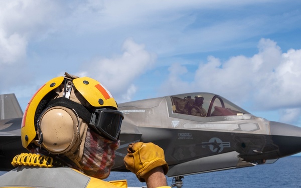 USS America (LHA 6) Conducts Flight Operations