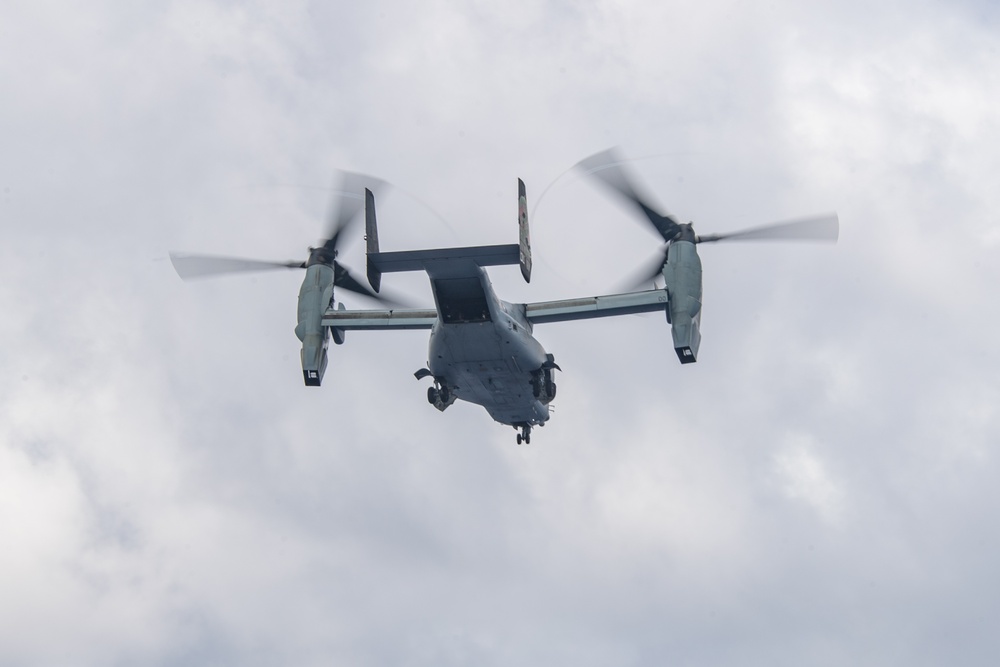 USS America (LHA 6) Conducts Flight Operations