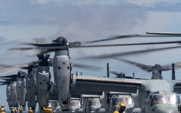 USS America (LHA 6) Conducts Flight Operations