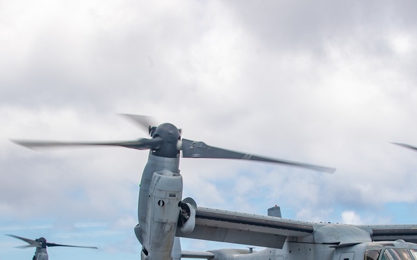 USS America (LHA 6) Conducts Flight Operations