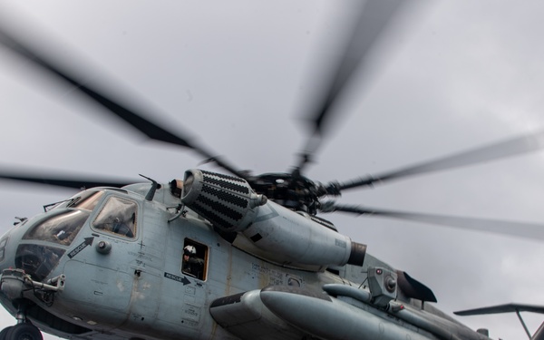 USS America (LHA 6) Conducts Flight Operations